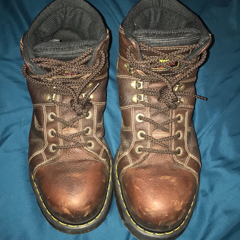 Dr. Martens Industrial Steel Toe Boots